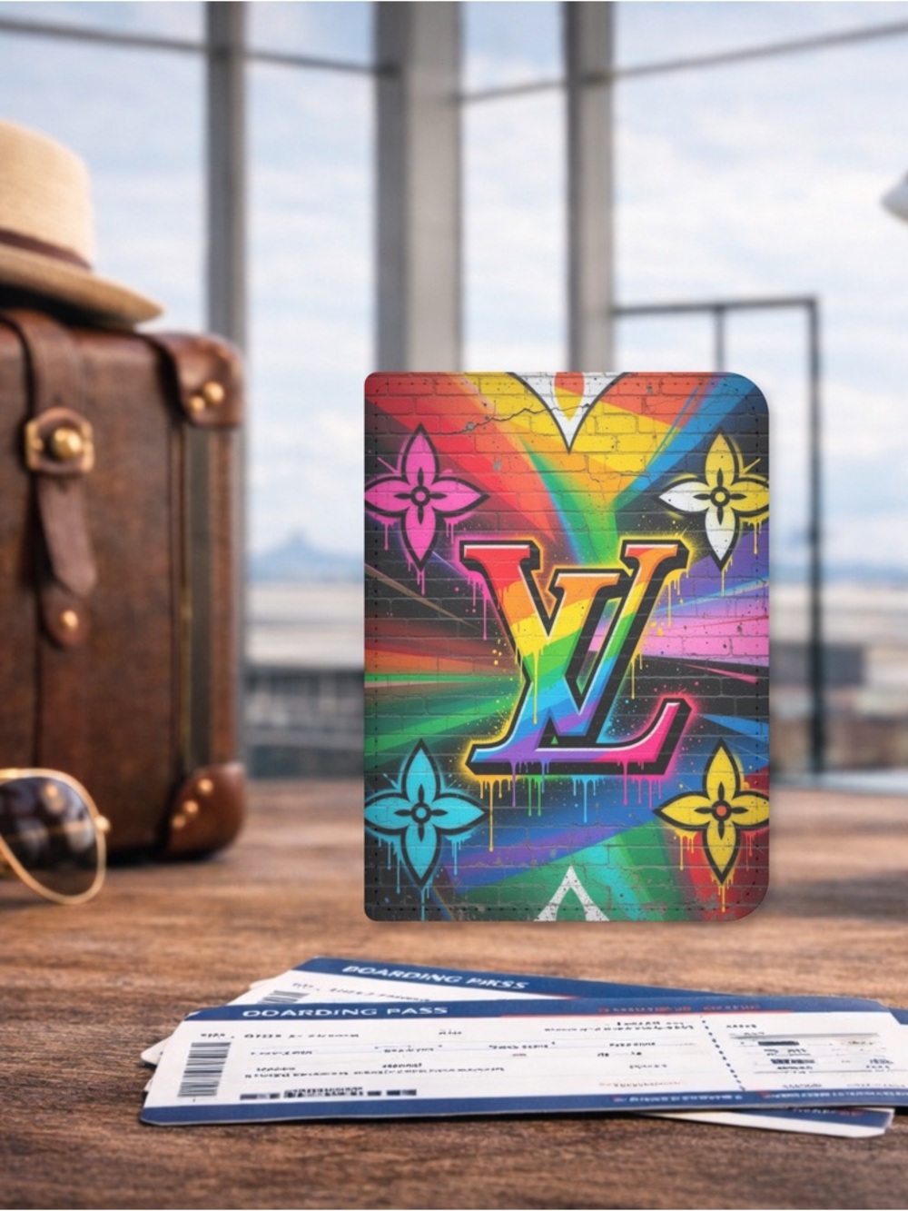 HANDMADE FASHION Passport and ID Holder